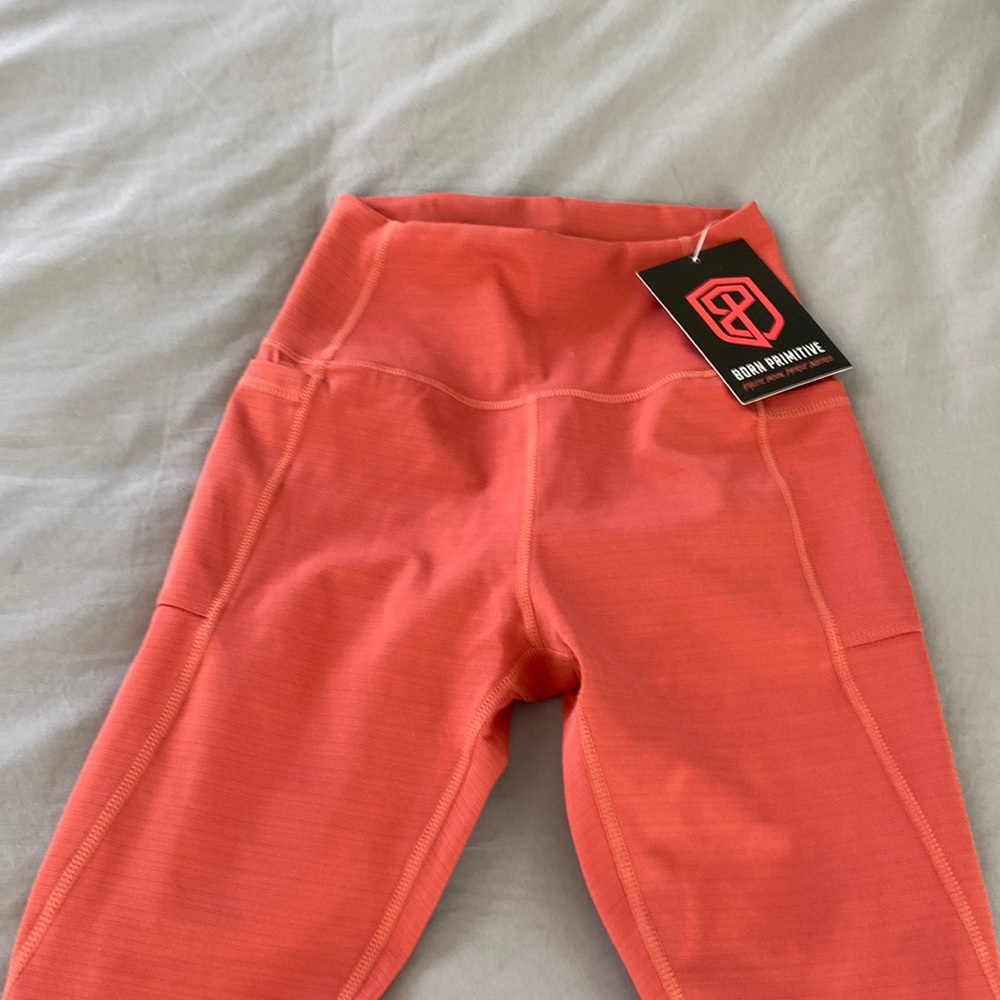 Born primitive leggings in sandstone. New with tags!! Beautiful color